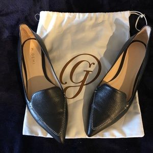 M. Gemi Stellato flats in black